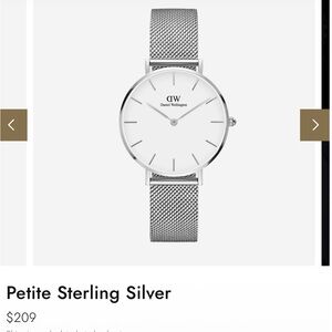 Daniel Wellington Silver watch